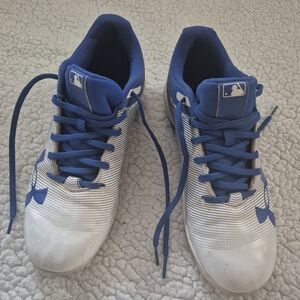 Under Armour Men's Blue and White Athletic Shoes